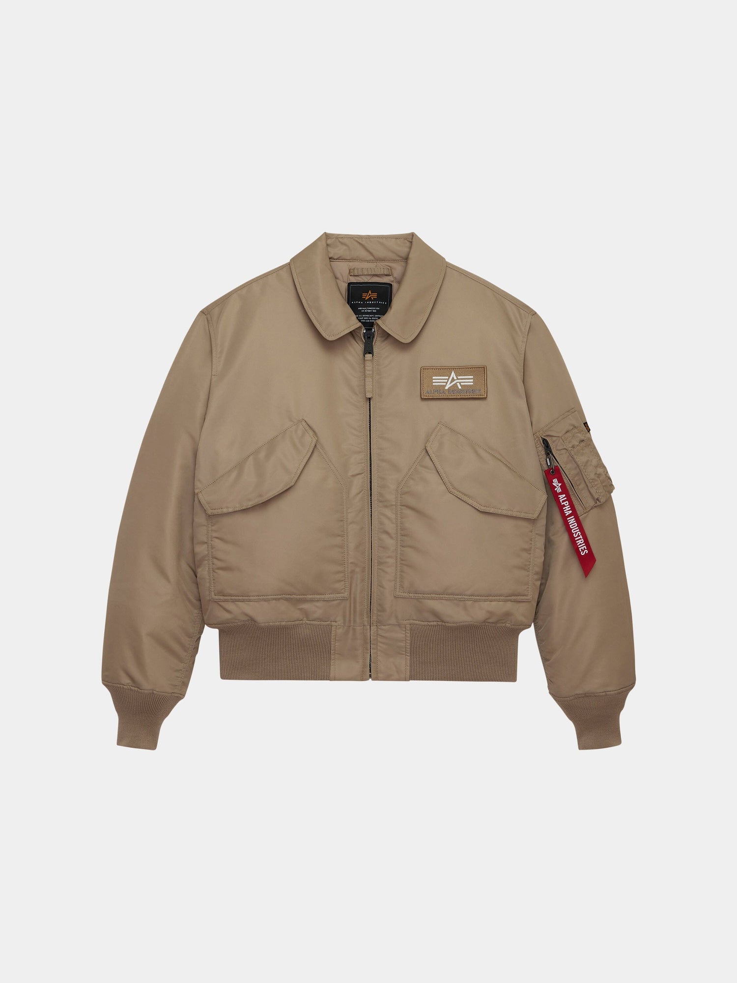 CWU 45/P flight jacket in vintage khaki