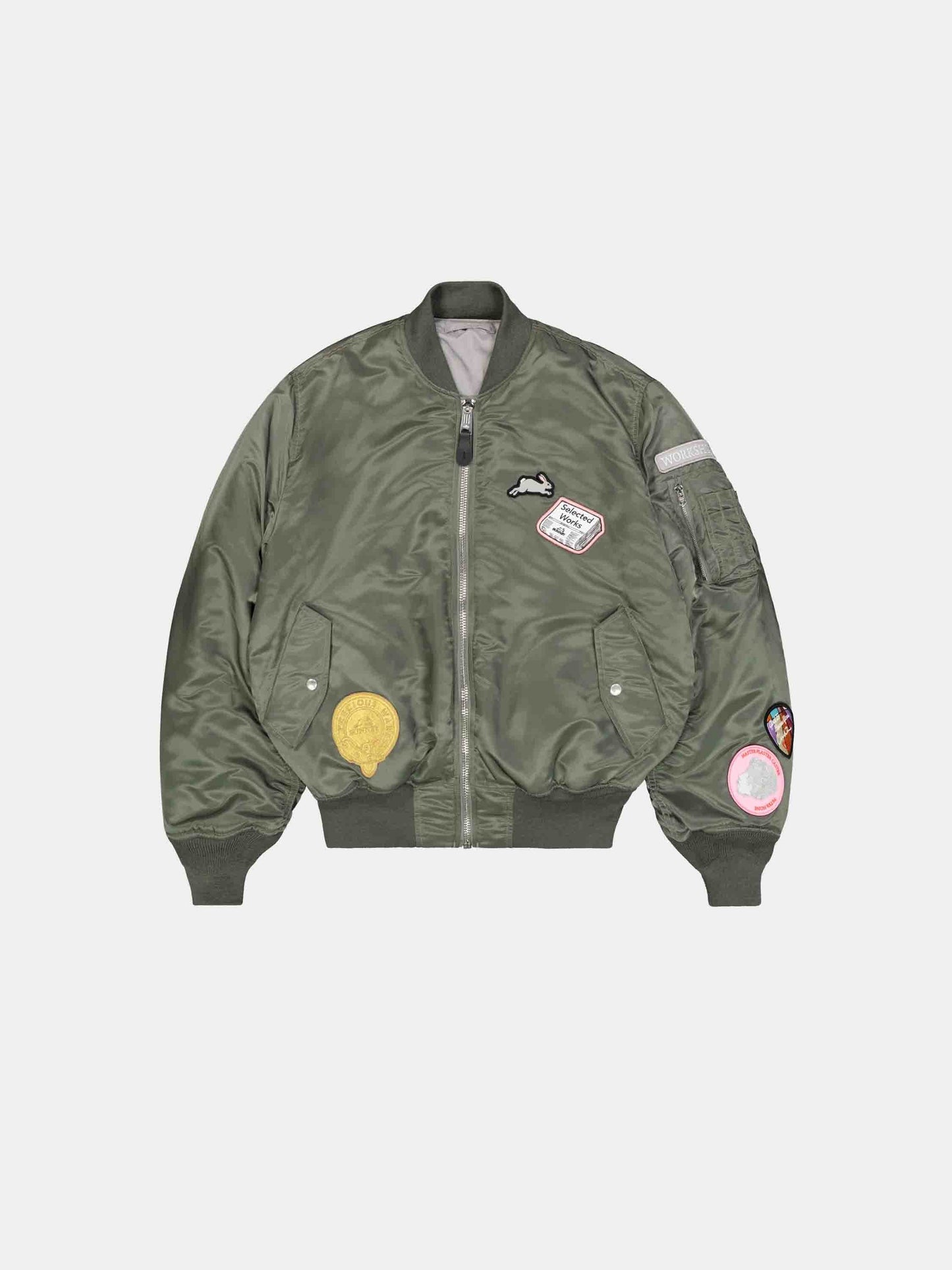 BUNNEY X ALPHA MA-1 BOMBER JACKET