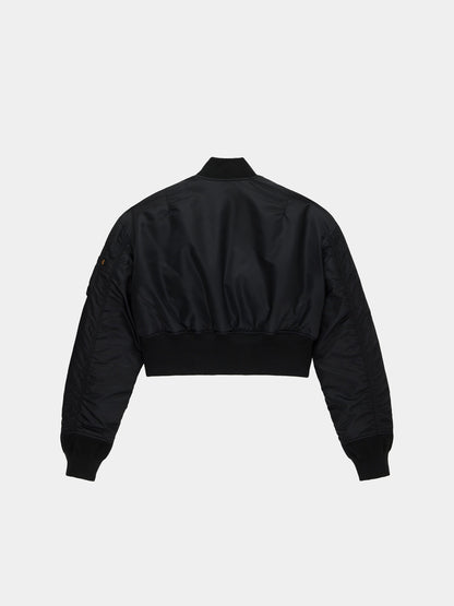 CROPPED MA-1 FLIGHT JACKET WOMENS