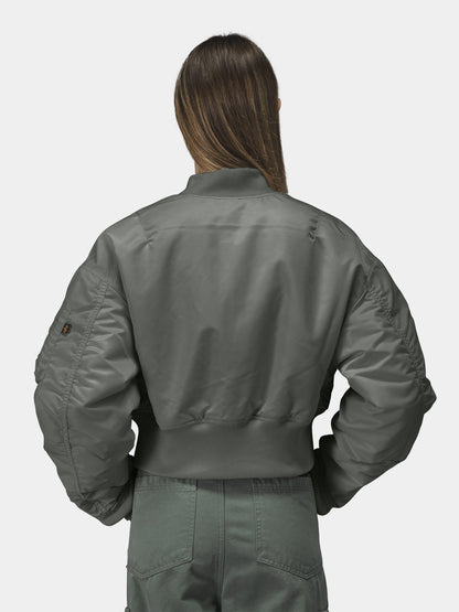 CROPPED MA-1 FLIGHT JACKET WOMENS (SEASONAL)