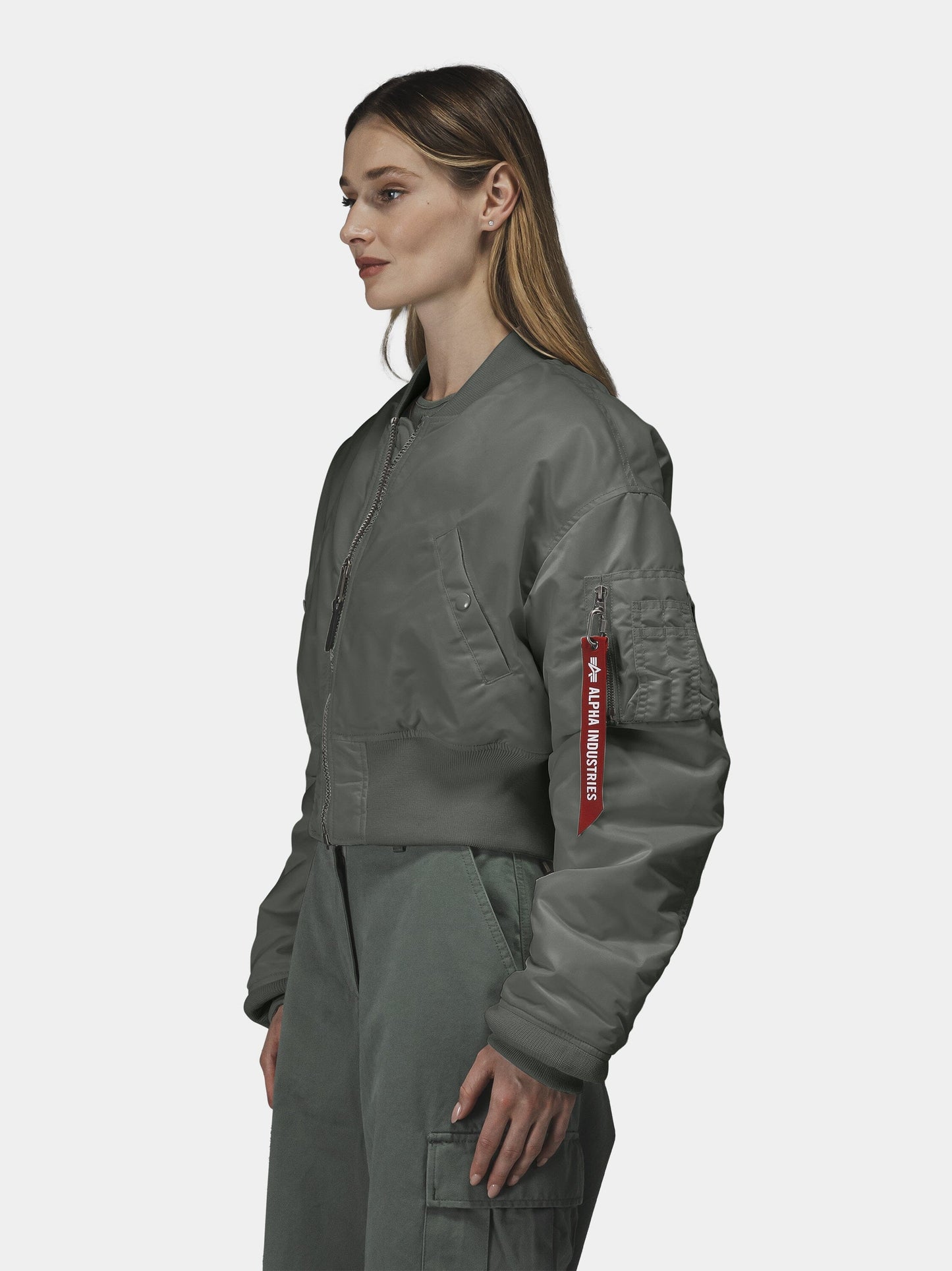 CROPPED MA-1 FLIGHT JACKET WOMENS (SEASONAL)