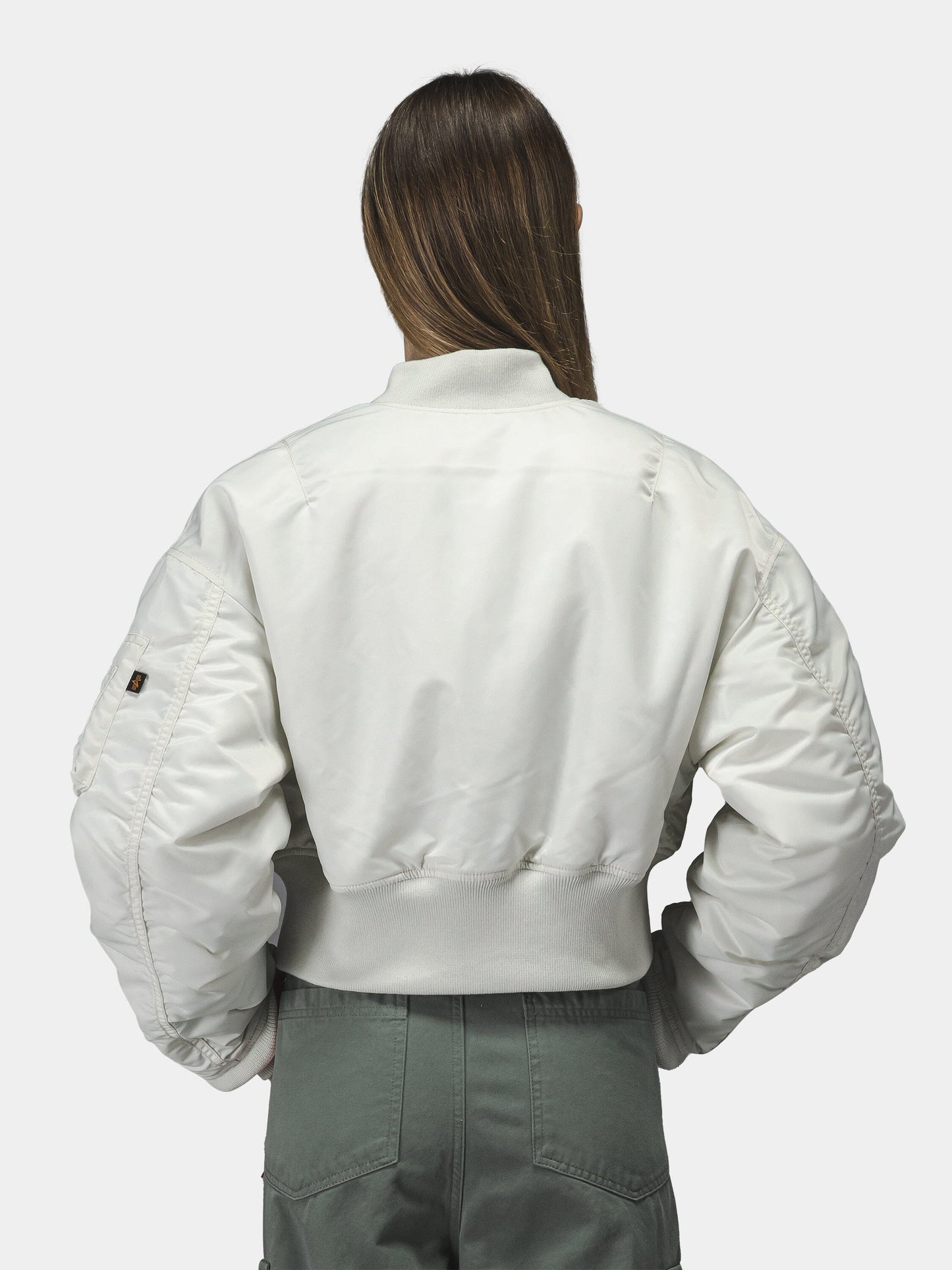 CROPPED MA-1 FLIGHT JACKET WOMENS (SEASONAL)