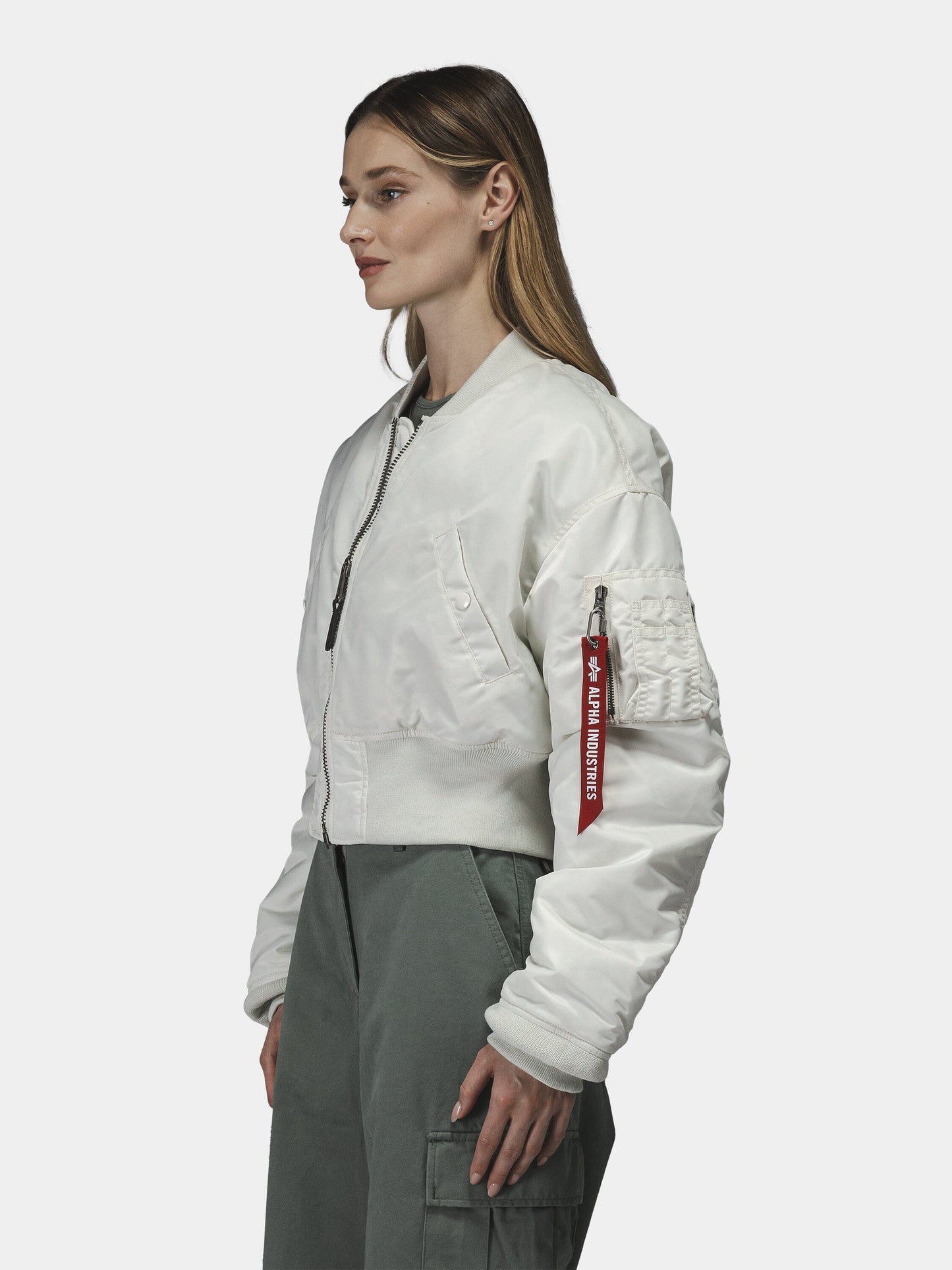 CROPPED MA-1 FLIGHT JACKET WOMENS (SEASONAL)