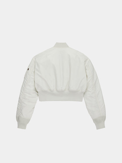 CROPPED MA-1 FLIGHT JACKET WOMENS (SEASONAL)