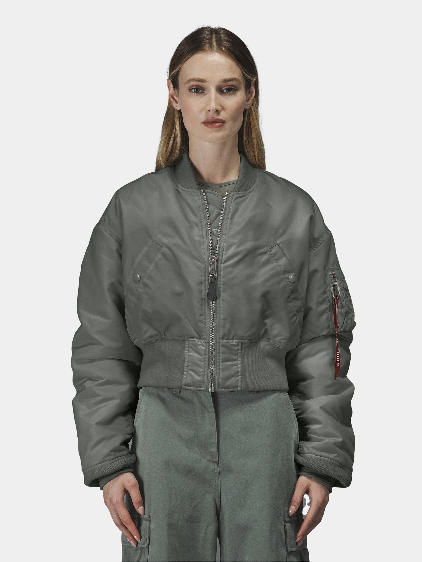 CROPPED MA-1 FLIGHT JACKET WOMENS (SEASONAL)