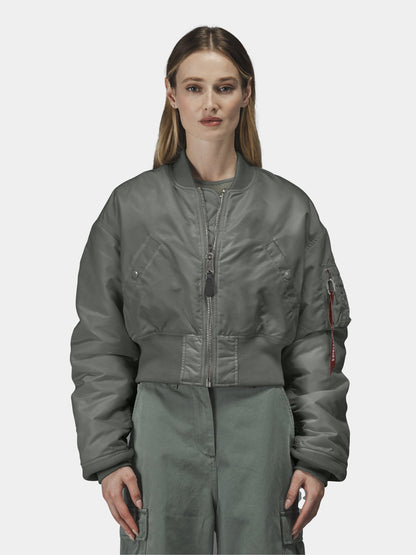 CROPPED MA-1 FLIGHT JACKET WOMENS (SEASONAL)