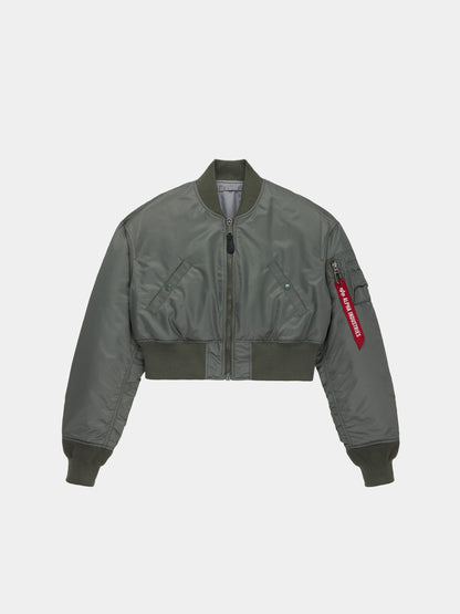 CROPPED MA-1 FLIGHT JACKET WOMENS (SEASONAL)