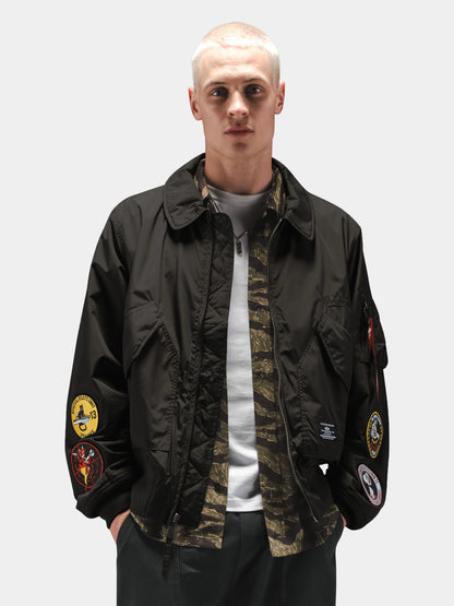 CWU 36/P RELAXED PATCHED FLIGHT JACKET