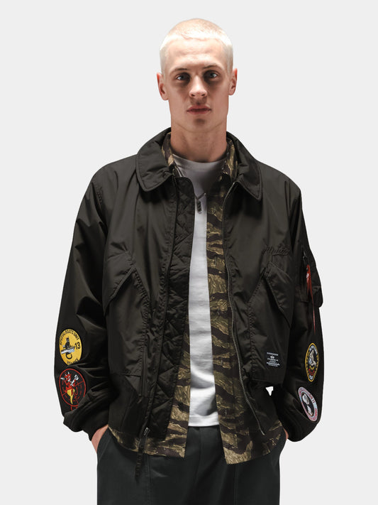 CWU 36/P RELAXED PATCHED FLIGHT JACKET