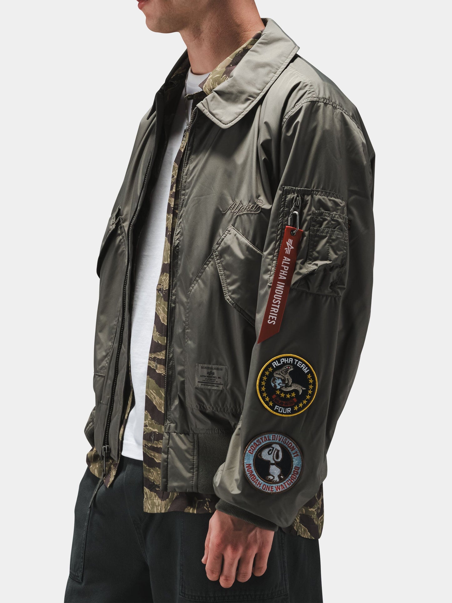 CWU 36/P RELAXED PATCHED FLIGHT JACKET