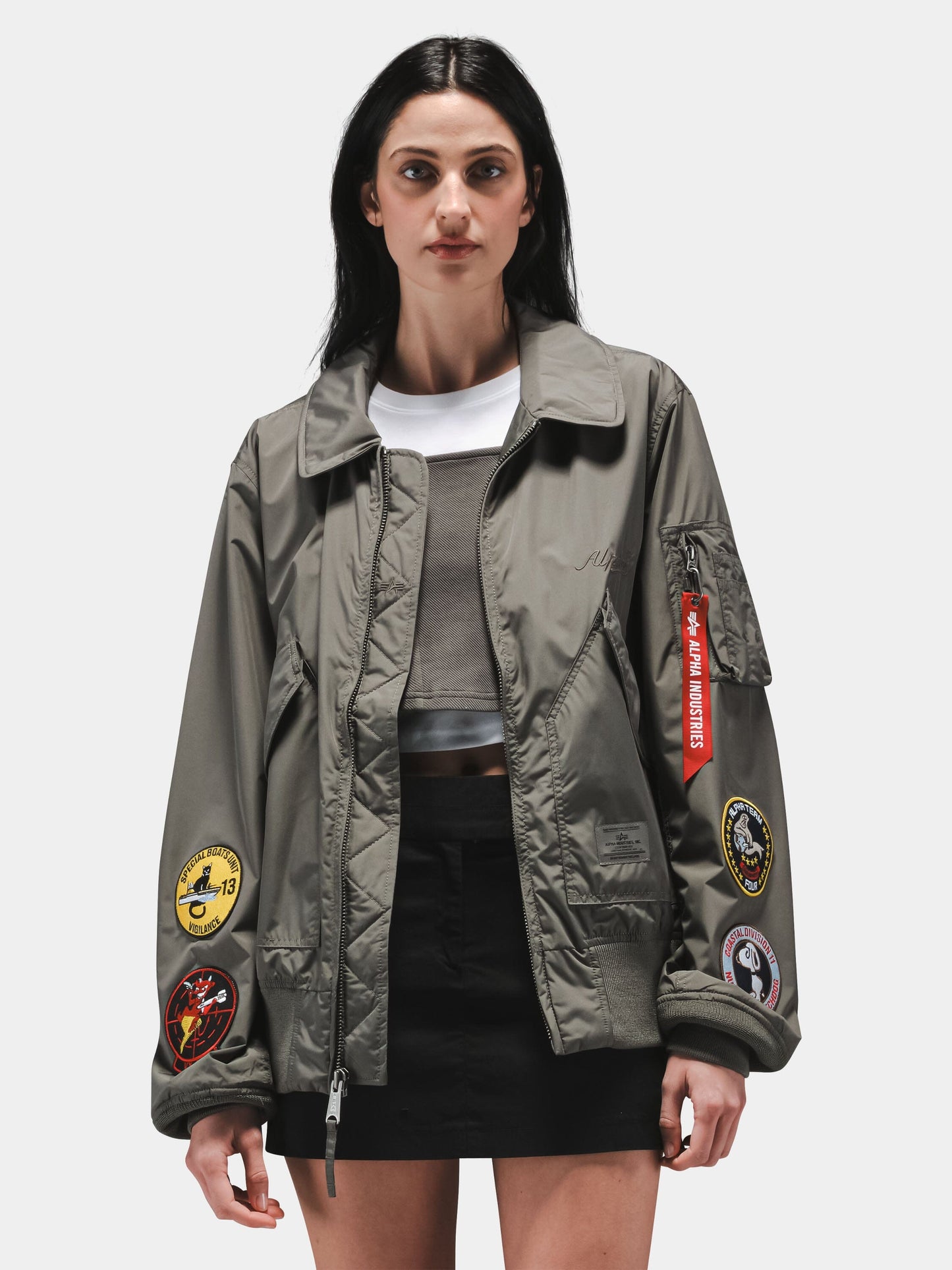 CWU 36/P RELAXED PATCHED FLIGHT JACKET