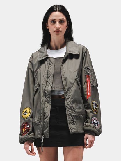 CWU 36/P RELAXED PATCHED FLIGHT JACKET