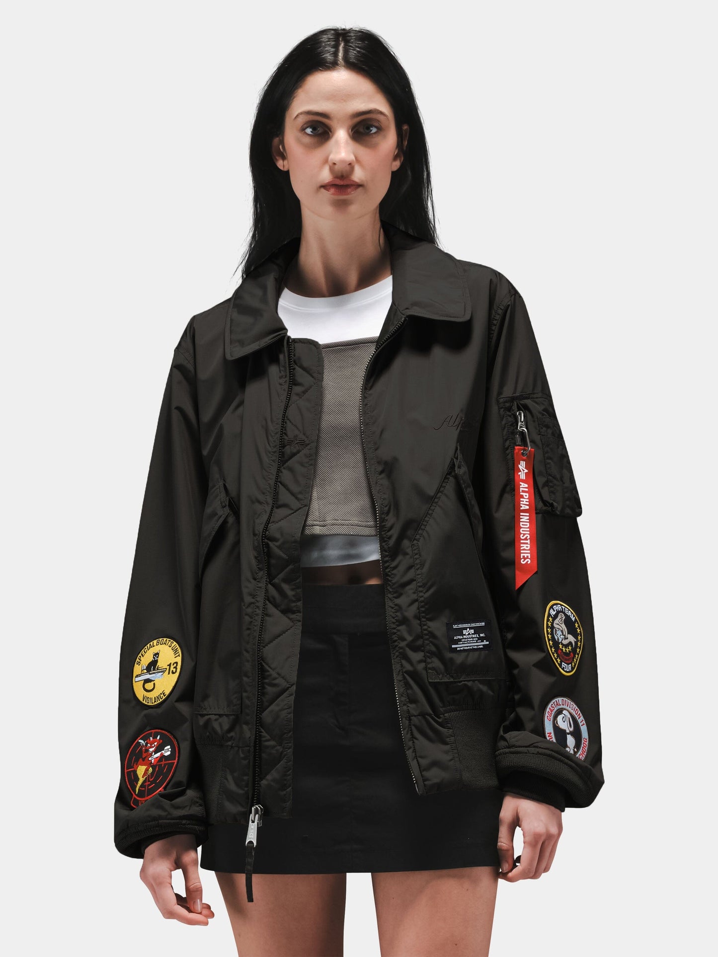 CWU 36/P RELAXED PATCHED FLIGHT JACKET