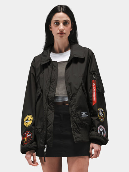 CWU 36/P RELAXED PATCHED FLIGHT JACKET