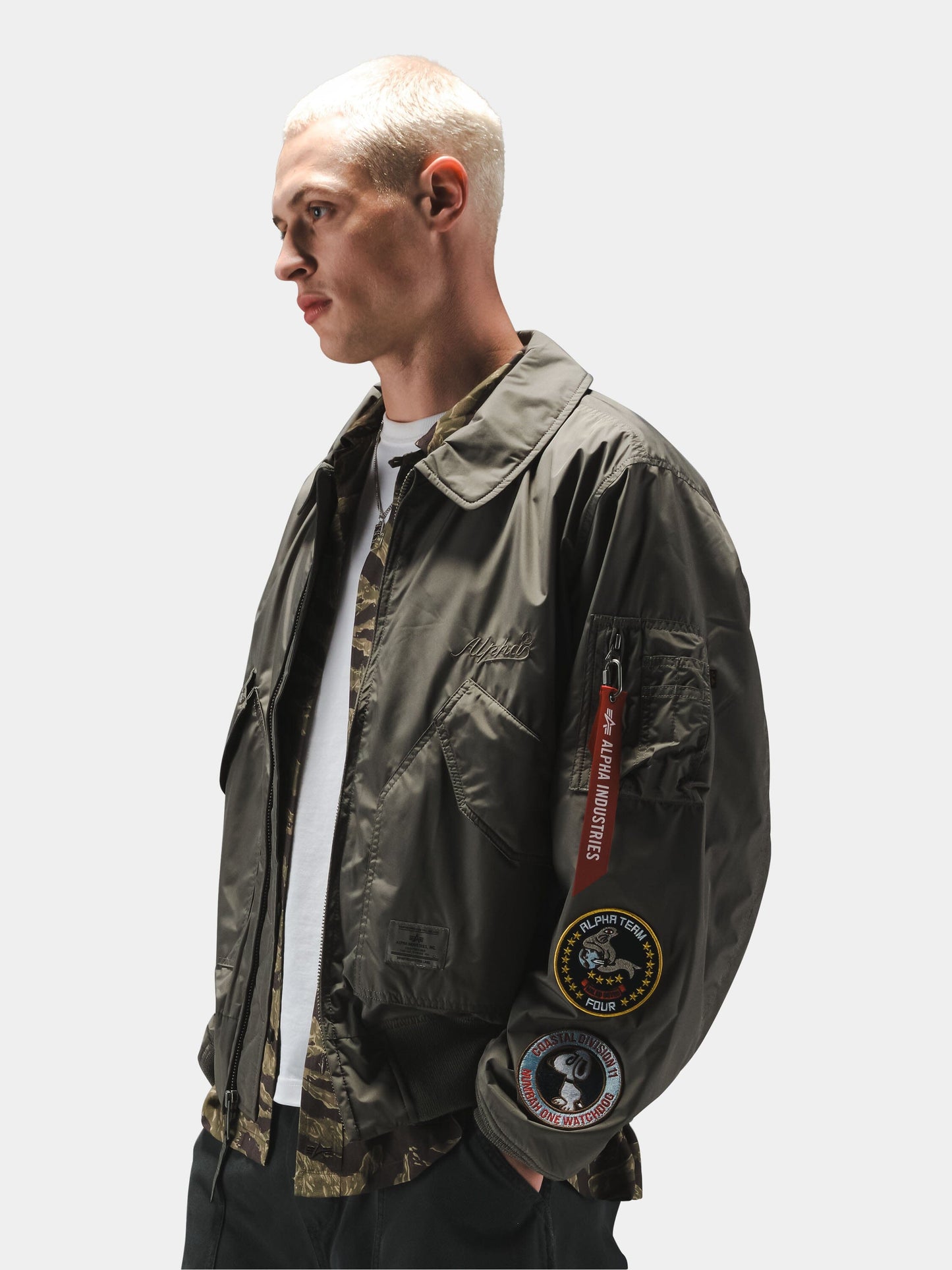 CWU 36/P RELAXED PATCHED FLIGHT JACKET