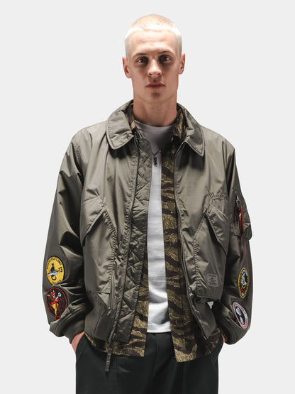 CWU 36/P RELAXED PATCHED FLIGHT JACKET