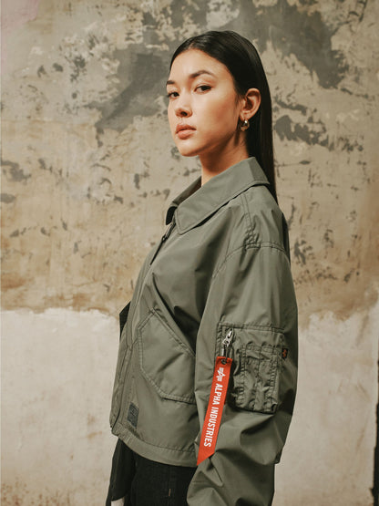 CWU 36/P BOMBER JACKET WOMENS (BLUSH PINK, FIELD GRAY)