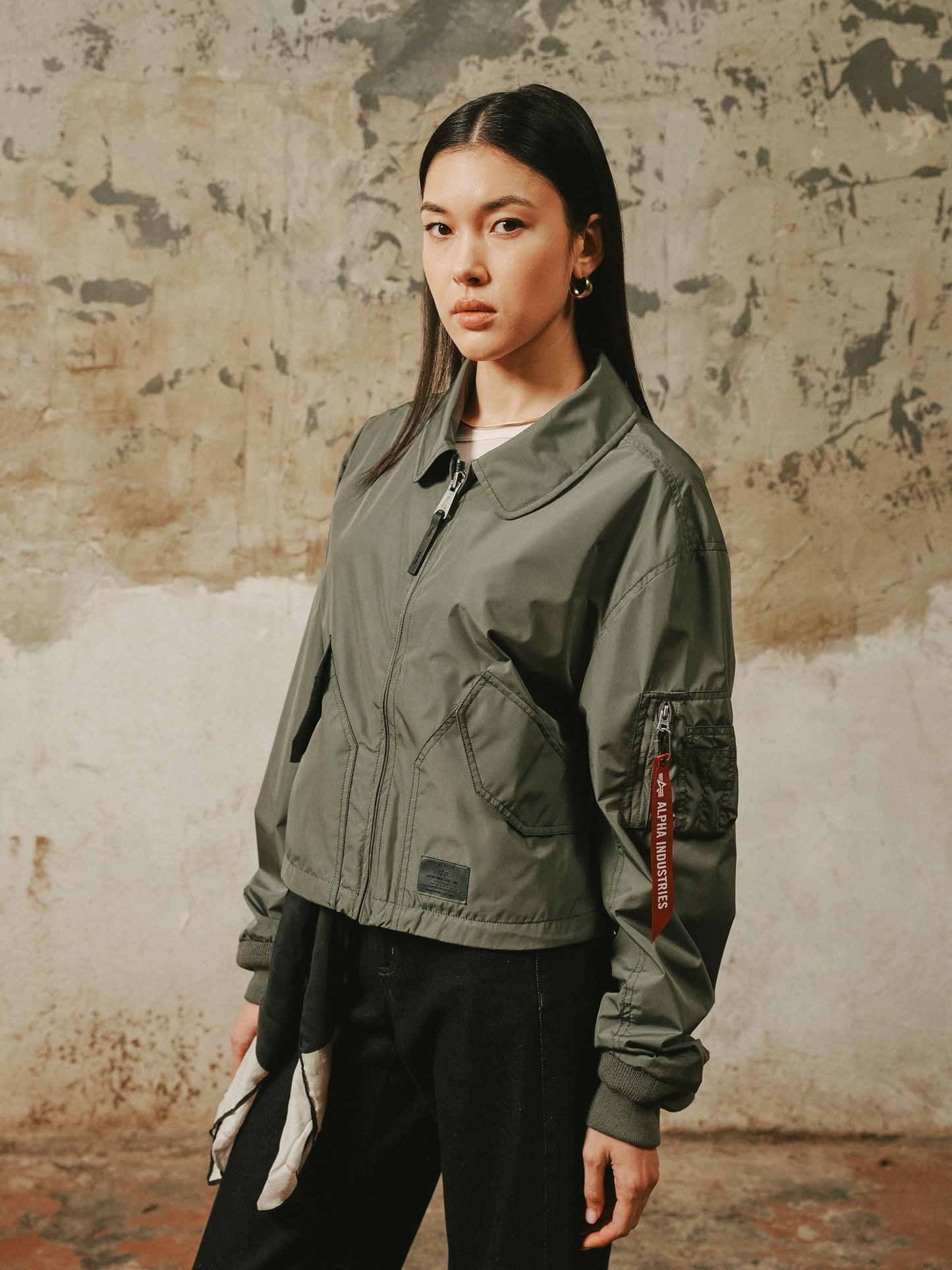 CWU 36/P BOMBER JACKET WOMENS (BLUSH PINK, FIELD GRAY)