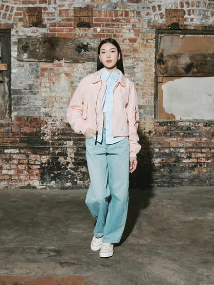 CWU 36/P BOMBER JACKET WOMENS (BLUSH PINK, FIELD GRAY)