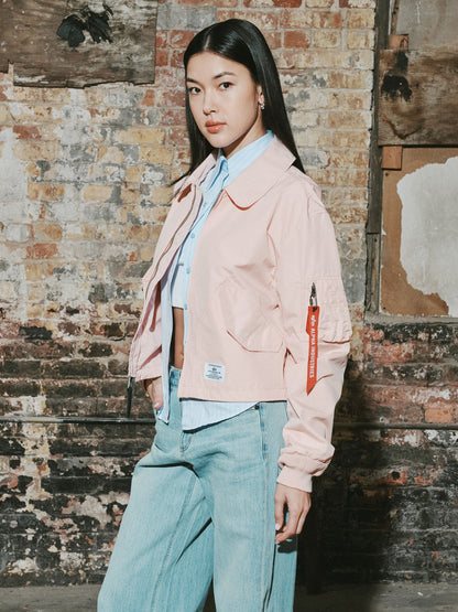 CWU 36/P BOMBER JACKET WOMENS (BLUSH PINK, FIELD GRAY)