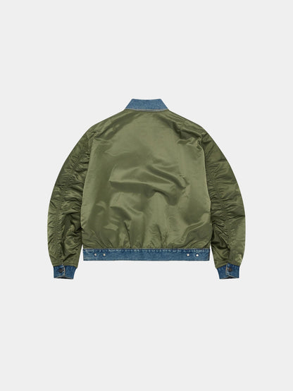 JUNYA WATANABE X ALPHA DECONSTRUCTED MA-1 BOMBER JACKET