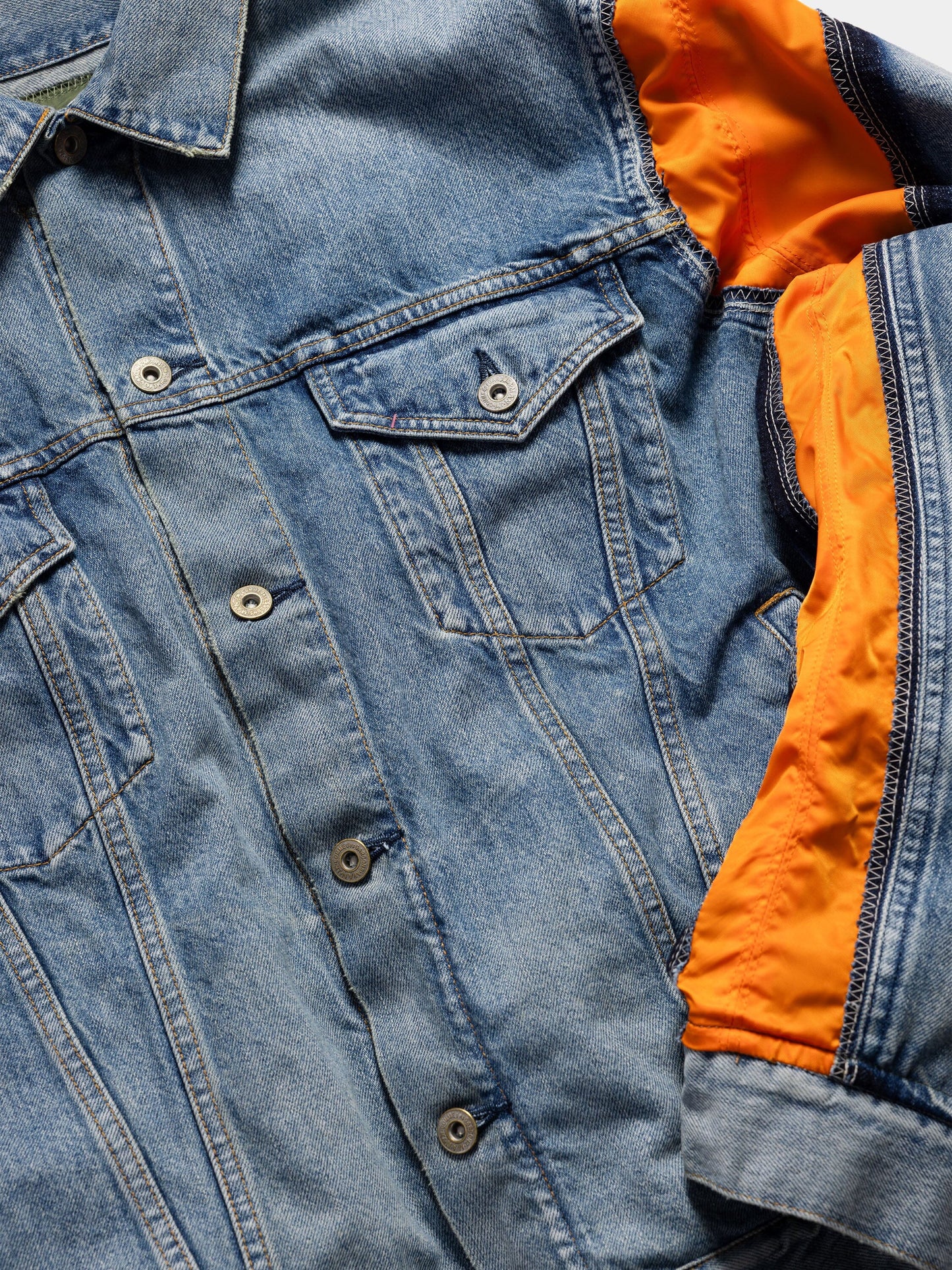 JUNYA WATANABE X ALPHA DECONSTRUCTED MA-1 BOMBER JACKET