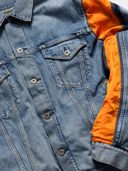 JUNYA WATANABE X ALPHA DECONSTRUCTED MA-1 BOMBER JACKET