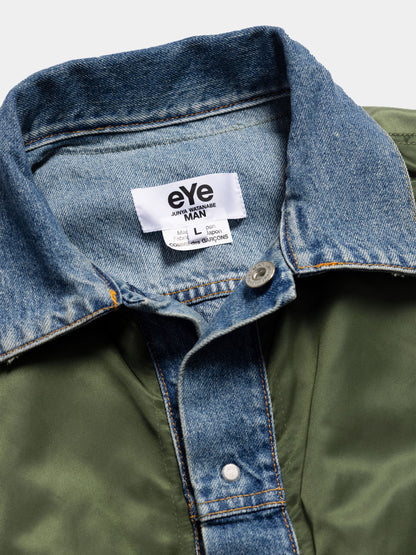 JUNYA WATANABE X ALPHA DECONSTRUCTED MA-1 BOMBER JACKET