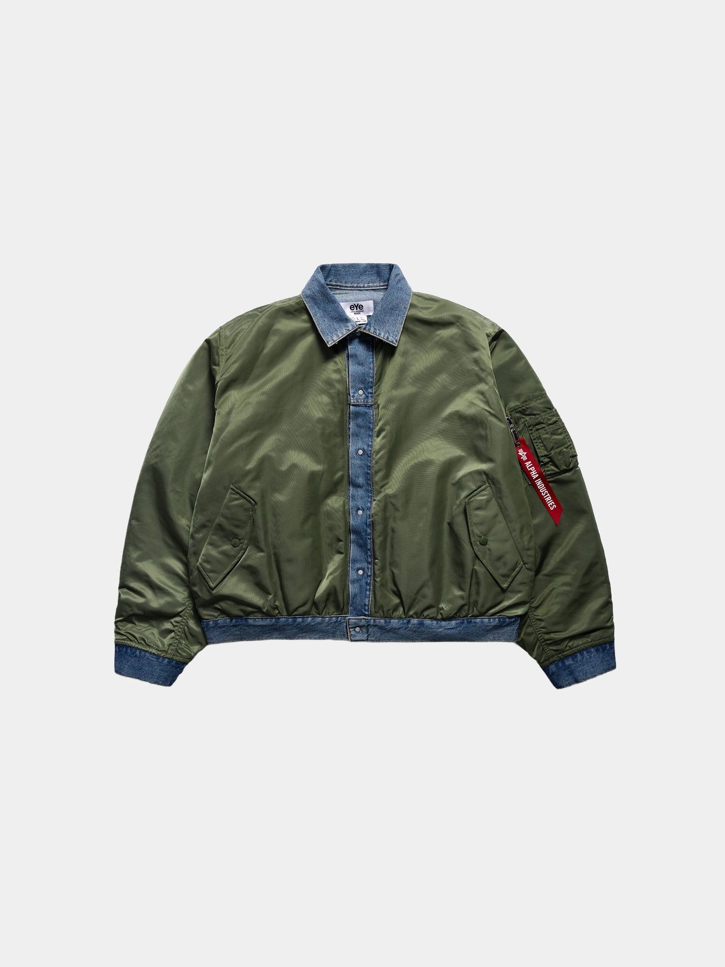 JUNYA WATANABE X ALPHA DECONSTRUCTED MA-1 BOMBER JACKET