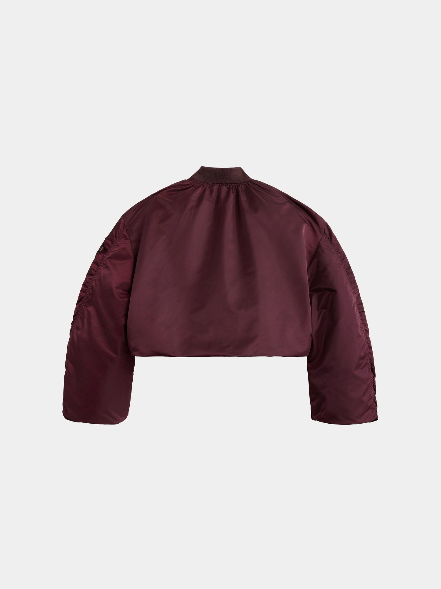 KNIT RIB MA-1 FLIGHT JACKET WOMENS