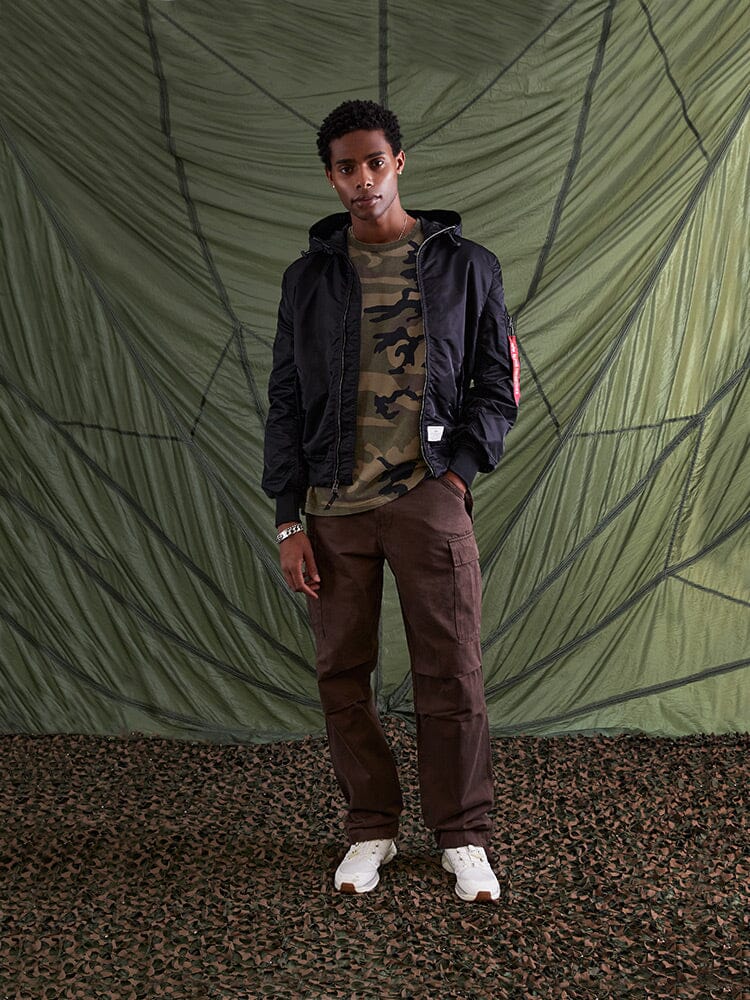L-2B HOODED GEN II BOMBER JACKET