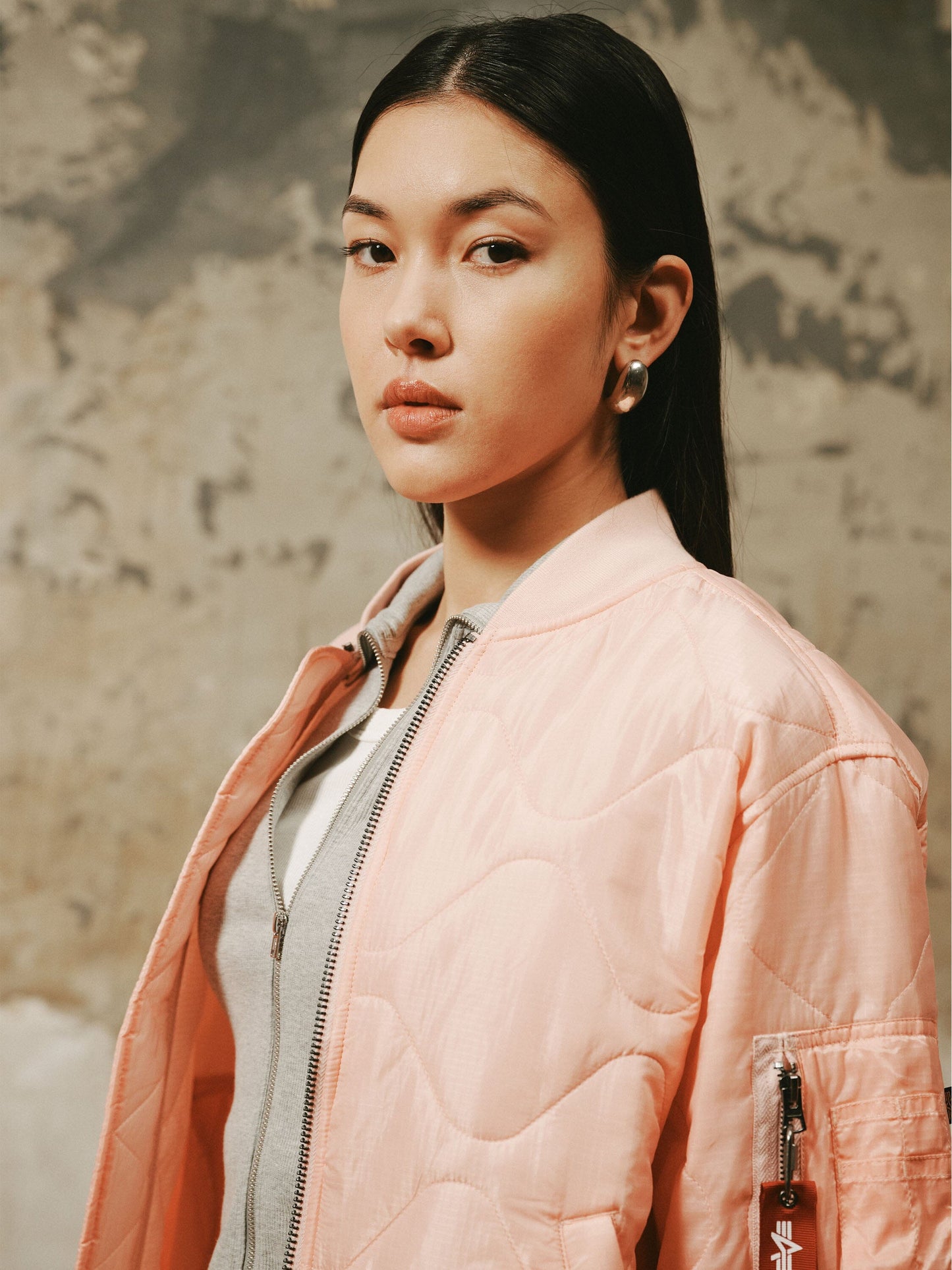 L-2B RELAXED QUILTED FLIGHT JACKET
