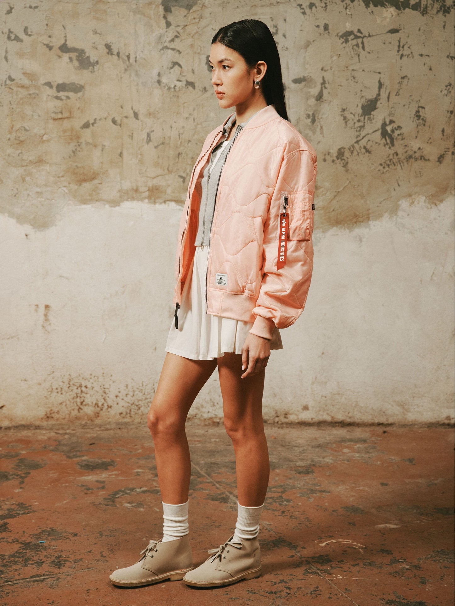 L-2B RELAXED QUILTED FLIGHT JACKET