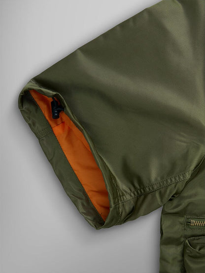 L-2B SHORT SLEEVE BOMBER JACKET