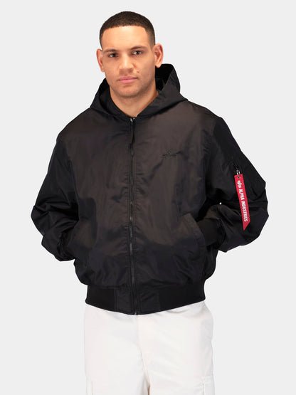 LOGO L-2B HOODED HUNTER FLIGHT JACKET