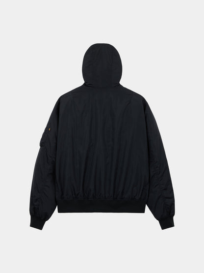 LOGO L-2B HOODED HUNTER FLIGHT JACKET