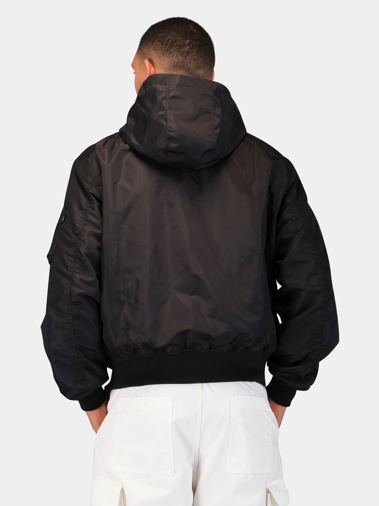 LOGO L-2B HOODED HUNTER FLIGHT JACKET