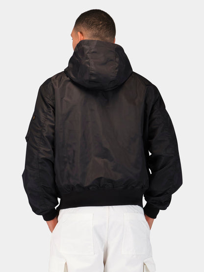 LOGO L-2B HOODED HUNTER FLIGHT JACKET