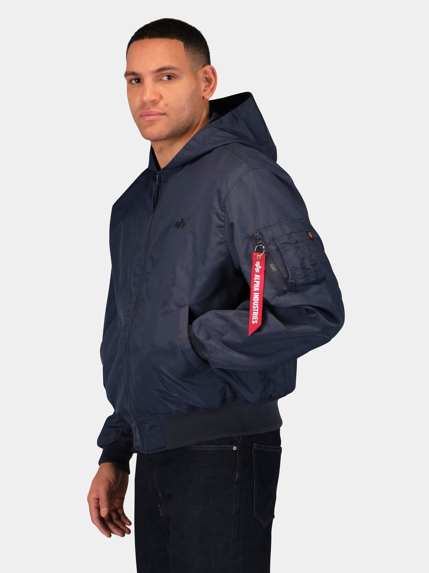 LOGO L-2B HOODED HUNTER FLIGHT JACKET
