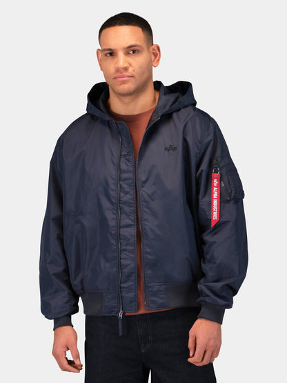 LOGO L-2B HOODED HUNTER FLIGHT JACKET