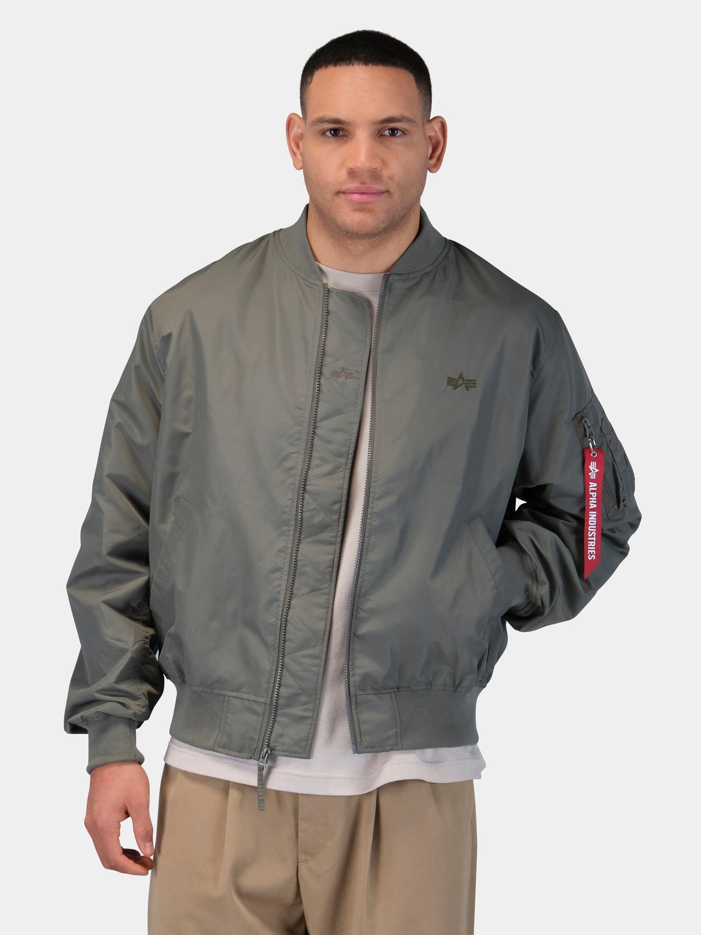 LOGO L-2B HUNTER RELAXED FLIGHT JACKET