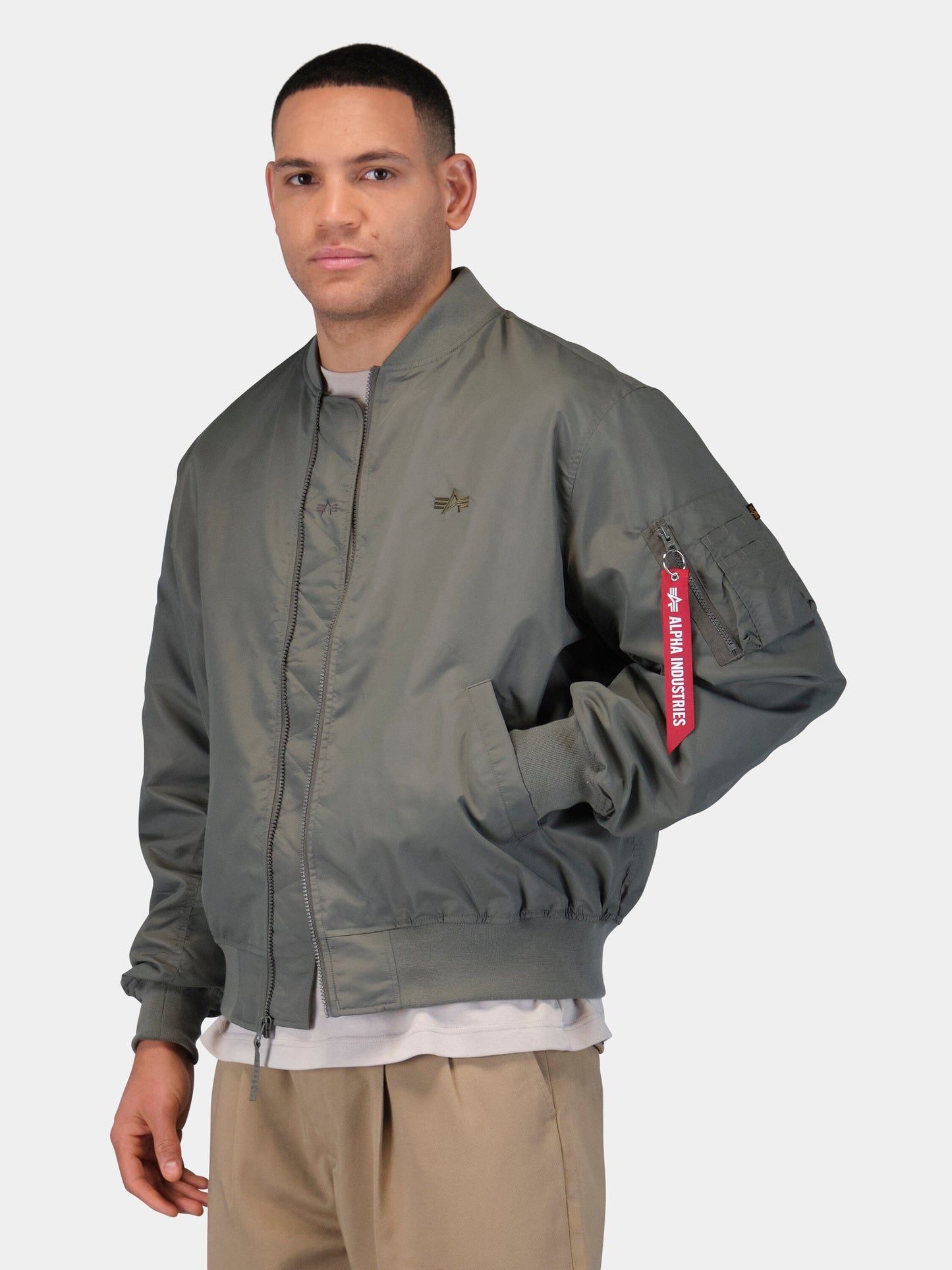 LOGO L-2B HUNTER RELAXED FLIGHT JACKET