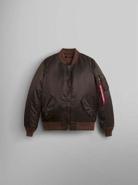 MA-1 BOMBER JACKET WOMENS (CHOCOLATE)