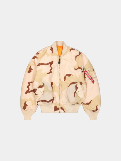 MA-1 DESERT CAMO BOMBER JACKET