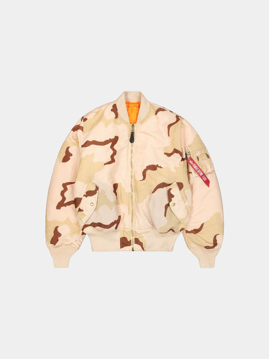 MA-1 DESERT CAMO BOMBER JACKET