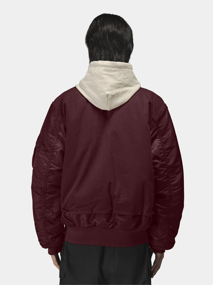 MA-1 MIXED COTTON FLIGHT JACKET