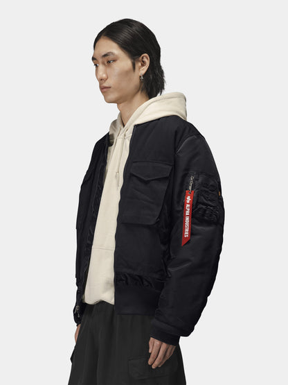 MA-1 MIXED COTTON FLIGHT JACKET