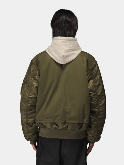MA-1 MIXED COTTON FLIGHT JACKET