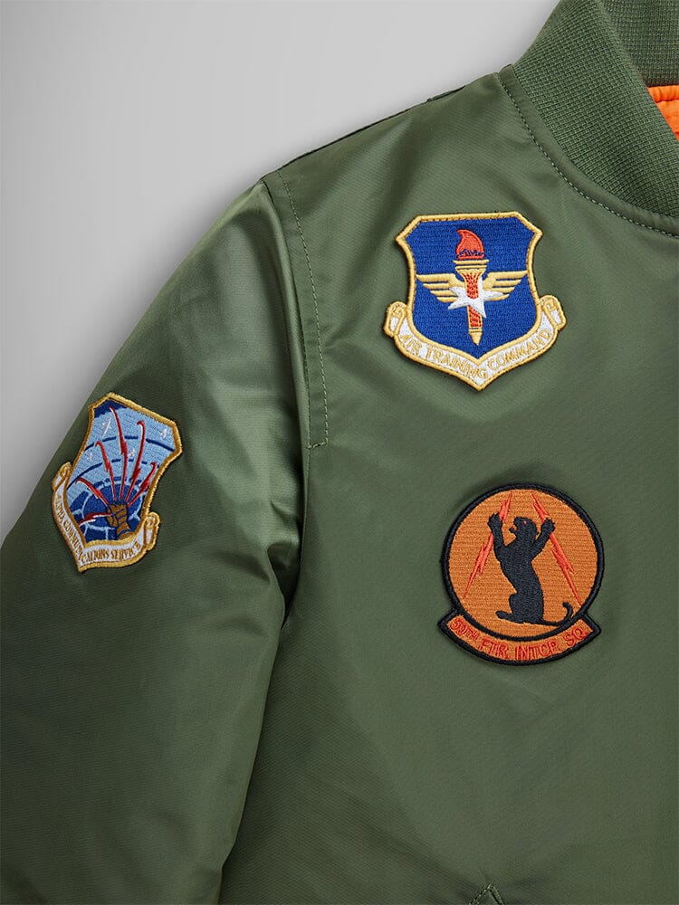 YOUTH MA-1 SQUADRON BOMBER JACKET