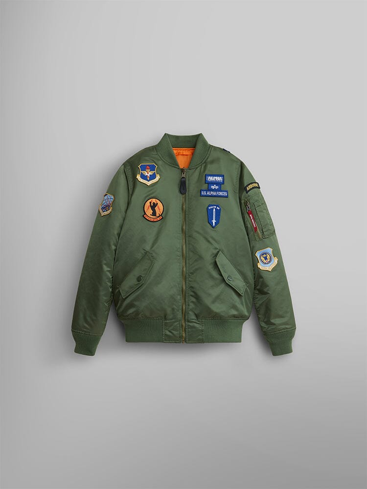 YOUTH MA-1 SQUADRON BOMBER JACKET